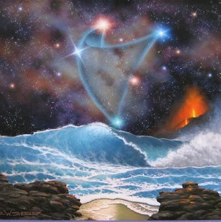 Hawai'i Nui Southern Cross beer Label Full Size