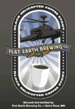 Flat Earth Black Helicopter beer