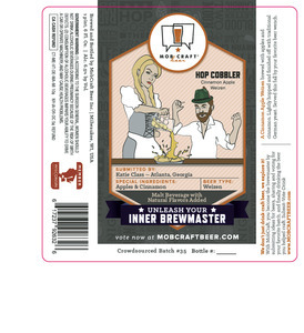 MobCraft Beer Hop Cobbler beer Label Full Size