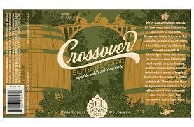 Odell Crossover beer Label Full Size
