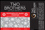 Two Brothers Peppermint Bark Porter 2016 beer