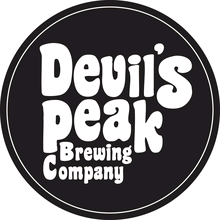 Devil's Peak Woodhead beer Label Full Size