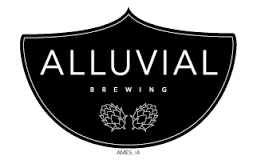 Alluvial Pluvial w/Roasted Peanuts beer Label Full Size