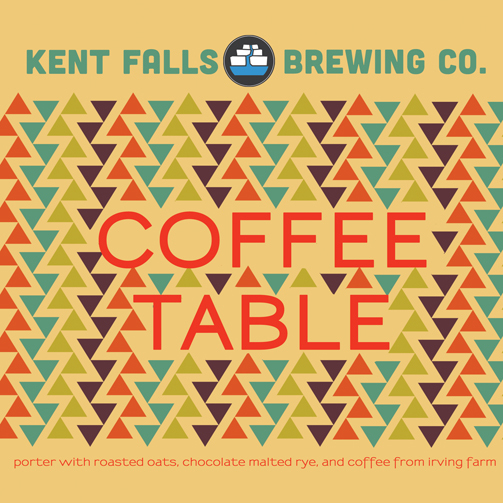 Kent Falls Coffee Table beer Label Full Size
