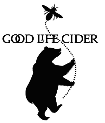 Good Life Vin de Pomme beer Label Full Size
