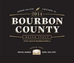 Goose Island BCS 2014 beer Label Full Size