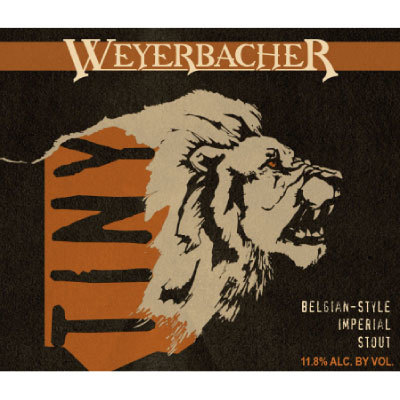 Weyerbacher Tiny 2015 beer Label Full Size