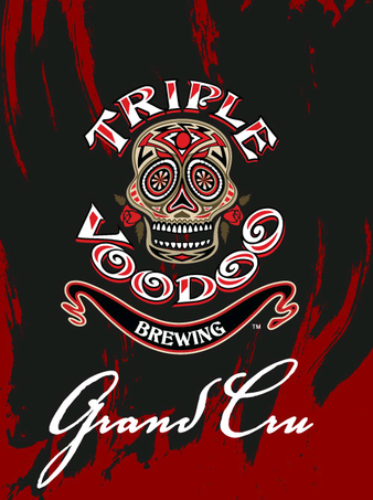 Triple Voodoo Grand Cru beer Label Full Size