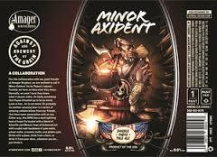 Against The Grain Minor Axident beer Label Full Size