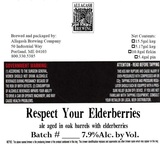 Allagash Respect Your Elderberries beer
