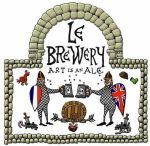 La Brewery ODO Stout beer Label Full Size