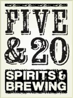 Five & 20 Pale Ale beer Label Full Size