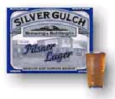 Silver Gulch Coldfoot Pilsner beer Label Full Size