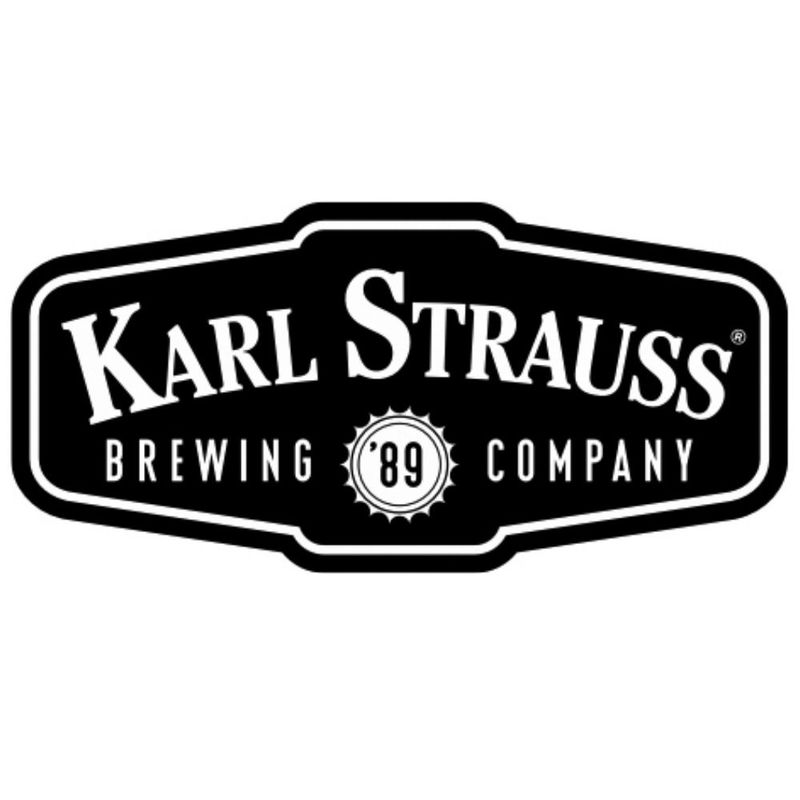 Karl Strauss Seven-Sharks-A-Circling beer Label Full Size