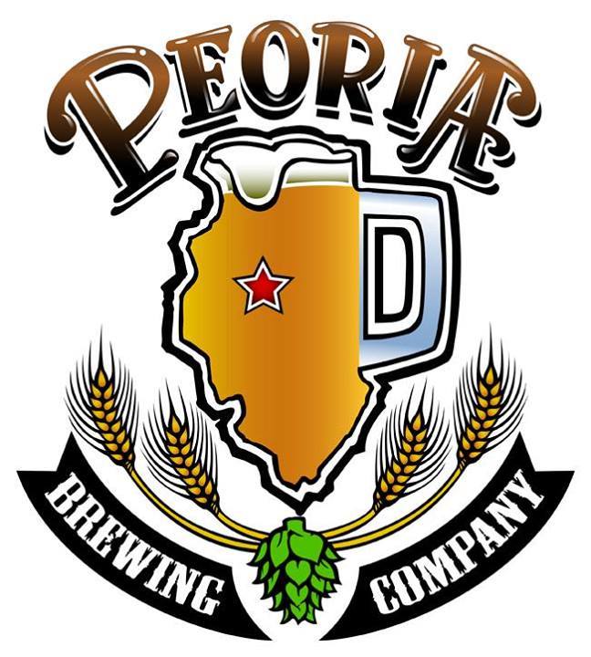 Peoria Coffee IPA Nitro beer Label Full Size