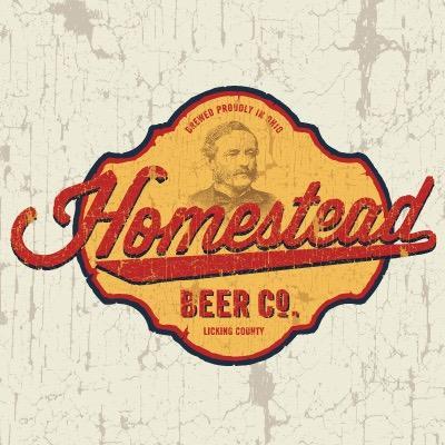 Homestead Peppermit & Chocolate Bison Imperial Stout beer Label Full Size