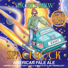 Short's Brew Space Rock Pale Ale beer Label Full Size
