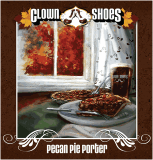 Clown Shoes Peacon Pie Porter beer Label Full Size