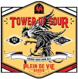 Vivant Tower of Sour beer Label Full Size