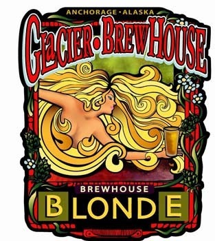 Glacier Blonde beer Label Full Size
