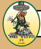 Crescent Skull Splitter Black IPA beer