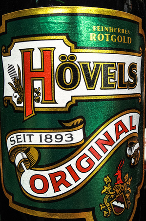 Hövels Altbier beer Label Full Size
