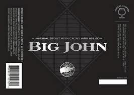 Goose Island Big John Imperial Stout 2012 beer Label Full Size