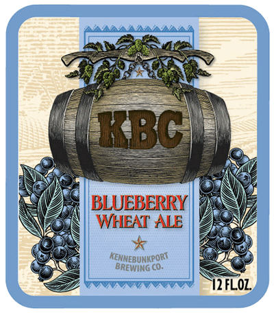 Kennebunkport Blueberry Ale beer Label Full Size