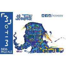 O Motim 18 do Forte beer Label Full Size