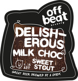 Offbeat Delisherous Milk Choc Stout beer