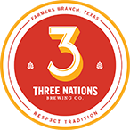 Three Nations Texas X-Mas: Chocolate Hazlenut NItro beer Label Full Size