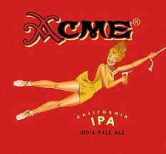 North Coast Acme IPA Nitro beer Label Full Size