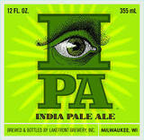 Lakefront India Pale Ale beer