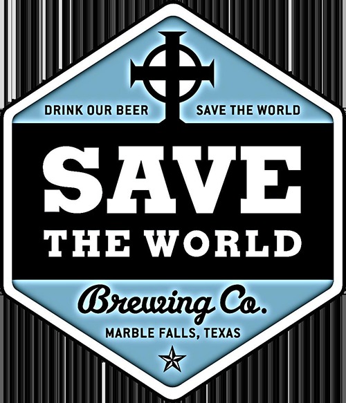 Save the World Celestis Thesauri beer Label Full Size