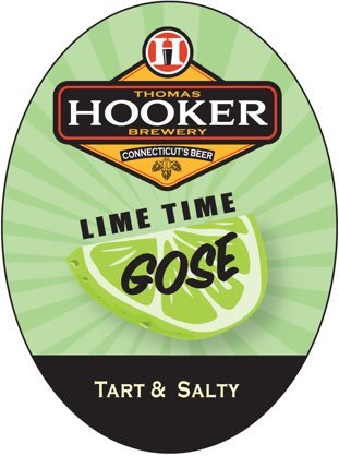 Thomas Hooker Lime Time Gose beer Label Full Size
