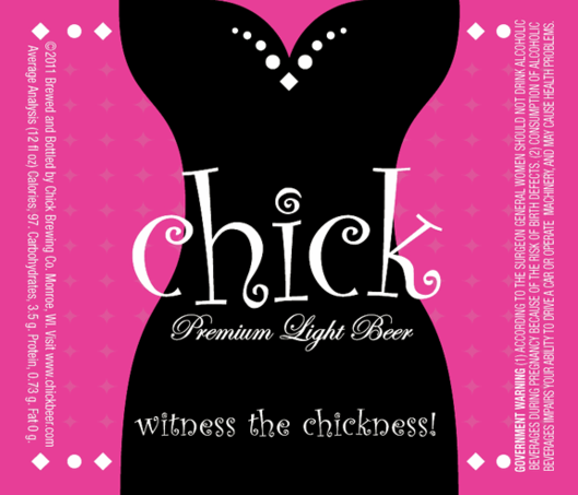 Chick Premium Light beer Label Full Size