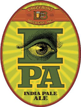 Lakefront Dry-Hopped IPA beer Label Full Size