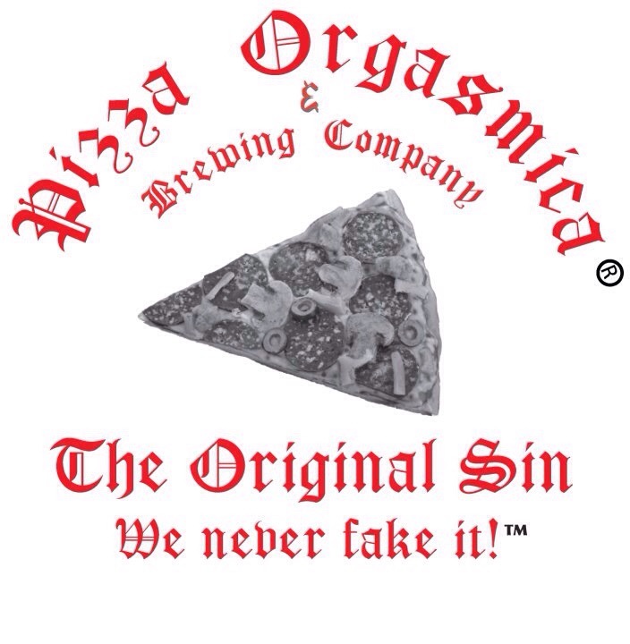 Pizza Orgasmica Orgasmica Pale Ale beer Label Full Size