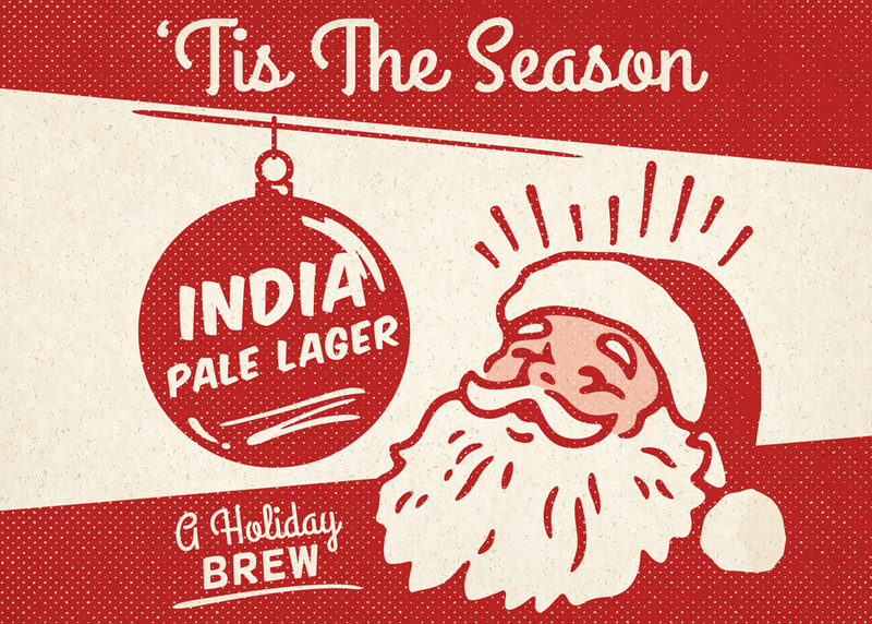 Lost Borough 'Tis the Season beer Label Full Size