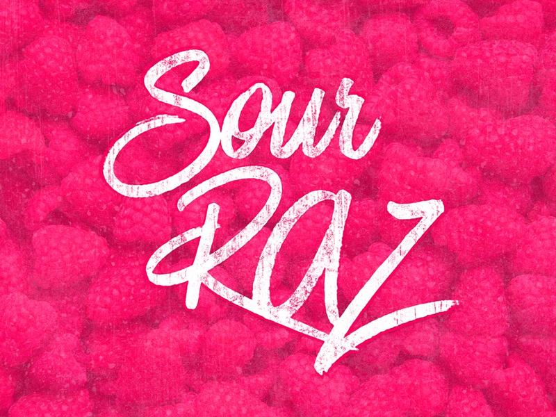 Lost Borough Sour Raz beer Label Full Size