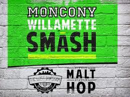 Lost Borough Moncony Willamette Smash beer Label Full Size