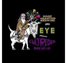 Hoof Hearted Cultrider beer Label Full Size