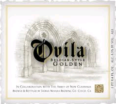 Sierra Nevada Ovila Golden beer Label Full Size