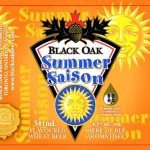 Blak Oak Summer Saison beer Label Full Size