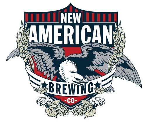 New American India Brown Ale beer Label Full Size