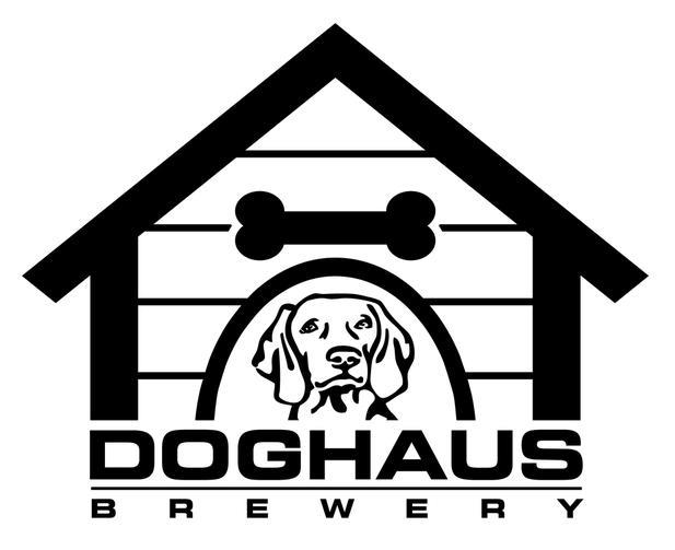 Doghaus Double Dog Dare U Double IPA beer Label Full Size
