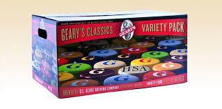 Evolution Geary's Classic Packs beer Label Full Size