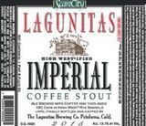 Lagunitas 2015 Onehitter Series - High West-Ified Imperial Coffee Stout beer