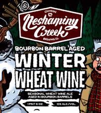 Neshaminy Creek BBA Winter Wheat Wine beer Label Full Size