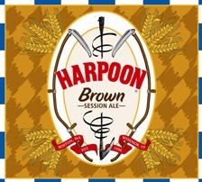 Harpoon Brown Session Ale beer Label Full Size
